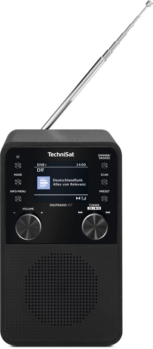 TechniSat Digitradio 317 DAB+ zwa