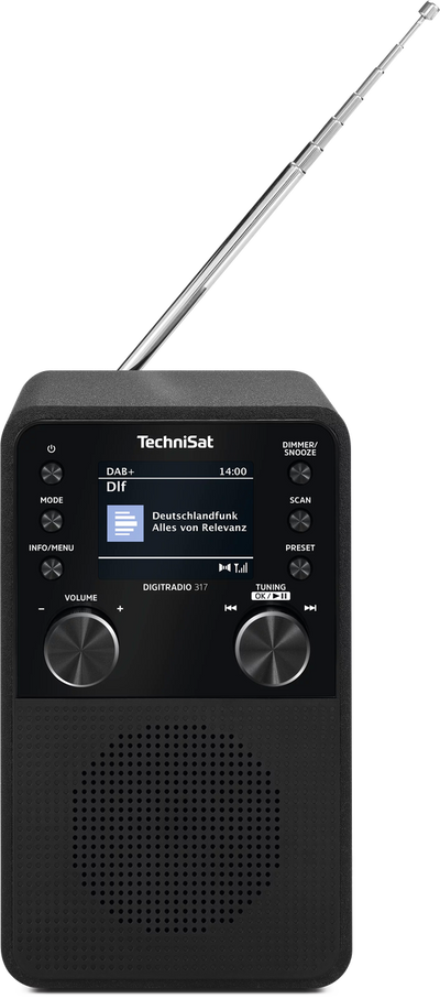TechniSat Digitradio 317 DAB+ zwa