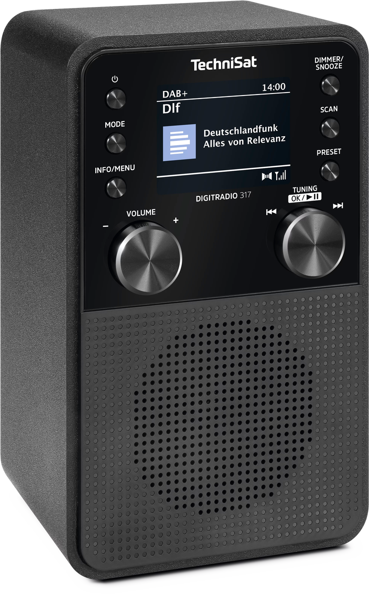 TechniSat Digitradio 317 DAB+ zwa