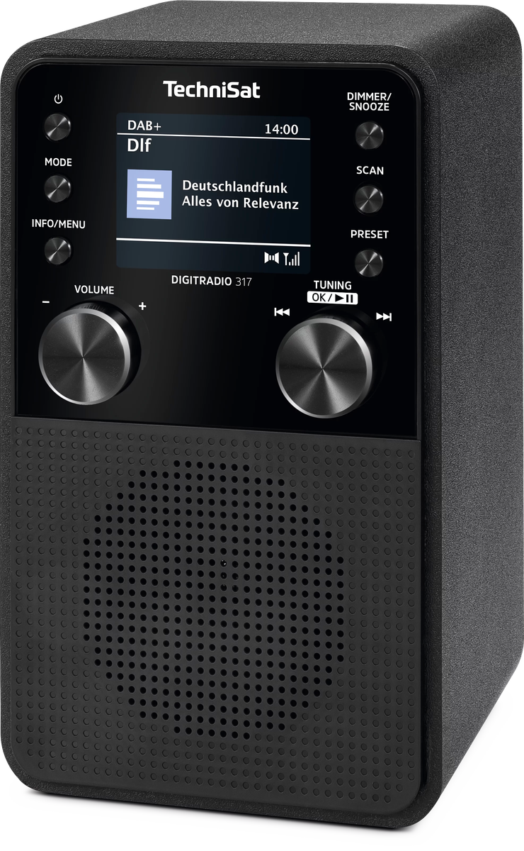 TechniSat Digitradio 317 DAB+ zwa