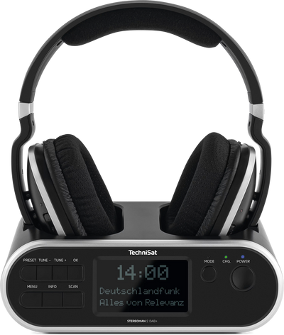 TechniSat Stereoman 2DAB+ zwart
