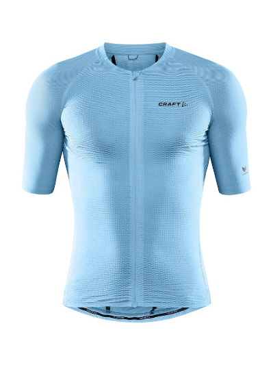 Craft Pro Nano Jersey fietsshirt korte mouwen lichtblauw heren