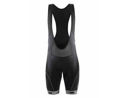 Craft Velo Bibshort fietsbroek kort zwart met wit heren