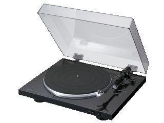 Denon DP300FBKE2 platenspeler 33 en 45 toeren en met phono-versterker.