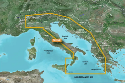 Garmin HXEU014R G3 Italy, Adriatic Sea SD-MicroSD)