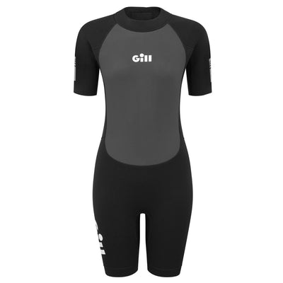 Gill Pursuit Shorty W wetsuit zwart dames