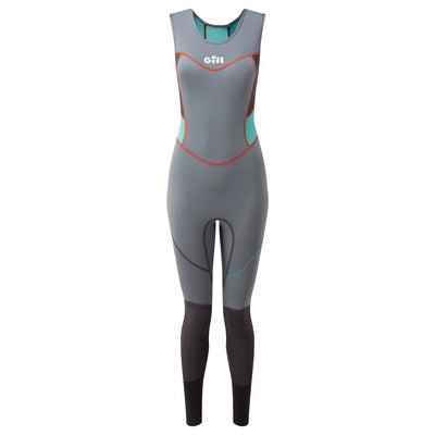 Gill Zenlite Skiff Suit 2 mm jong john wetsuit grijs dames