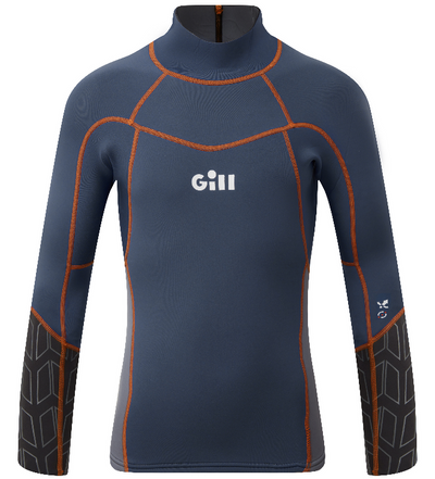 Gill Zenlite Top 1.5 mm wetsuit blauw/grijs junior