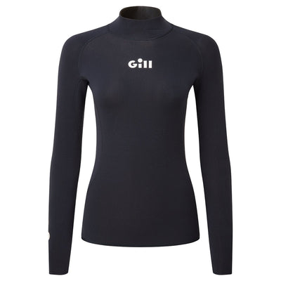 Gill Zentherm 2.0 Top 3 mm wetsuit top blauw dames