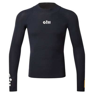 Gill Zentherm 2.0 Top 3 mm wetsuit top blauw heren