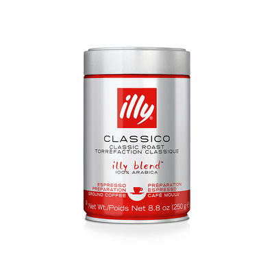 Illy Discovery Box intenso 250 gram, 2 espresso en 2x Judy Chicago kopjes