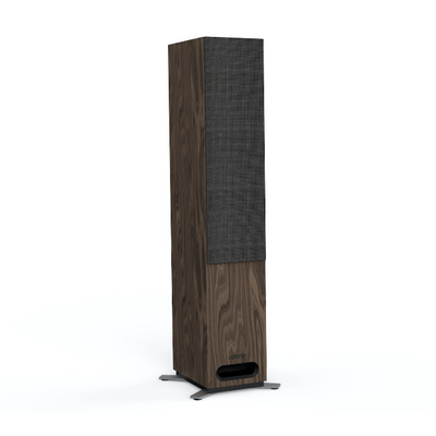 Jamo S807HCS WALNUT front zuilen en rear boekenplank speakers set met center