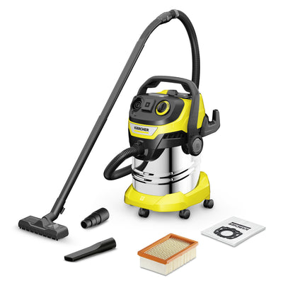 Karcher WD5 P S V-25/5/22 voor droog, nat, fijn, grof zuigen, blaasfunctie, stopkontakt