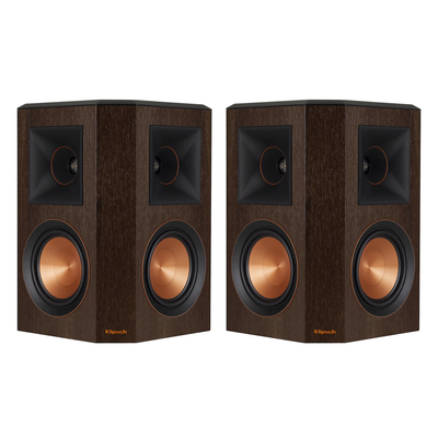 Klipsch RP502S walnut suround luidspreker