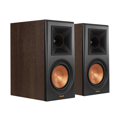 Klipsch RP600M walnut boekenplank luidspreker