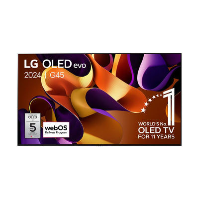 LG OLED55G45LW OLED Smart Televisie, met 150,= cashback via LG