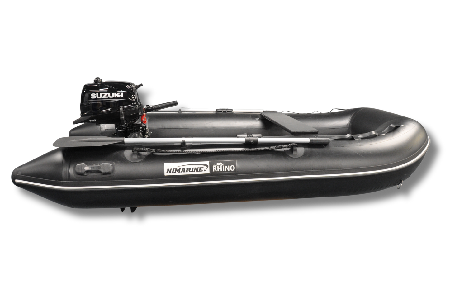 Nimarine MX 290 ALU Black Rhino Suzuki 6 pk rubberboot zwart