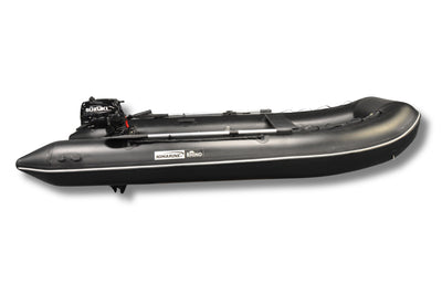 Nimarine MX 390 ALU Black Rhino Suzuki 4 pk rubberboot zwart