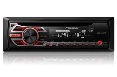 Pioneer DEH-150MP 4x50Watt, FM RDS, 5-bands EQ, 1 preout