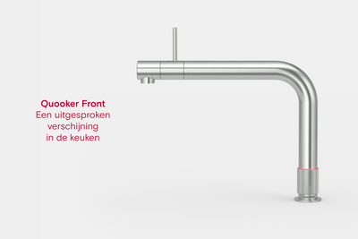 Quooker Front Combi+ met Combi+ reservoir voor 7 liter en warm/koud waterleiding