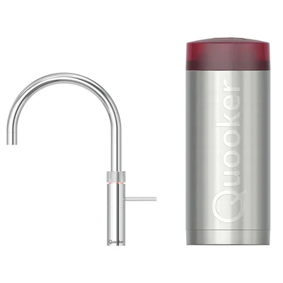 Quooker Fusion Round Combi met Combi reservoir voor 7 liter en koud waterleiding