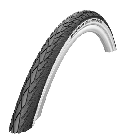 Schwalbe Road Cruiser buitenband zwart met wit