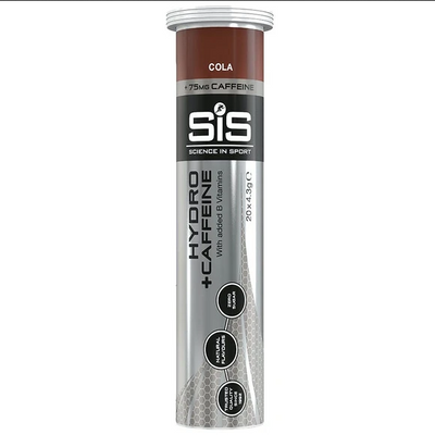 SiS GO Hydro Sportdrank tablet cola + caffeine 20x4 gram