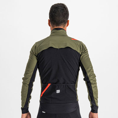 Sportful Fiandre medium fietsjack groen(army) heren