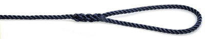 U-Rope Landvast 10 mm x 8 m met 40 cm oogsplits navy