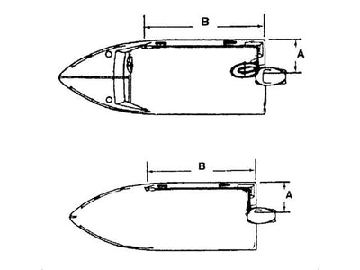 Ultraflex C2 Motorbedieningskabel gas- & schakelkabel