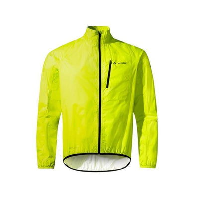 Vaude Drop III Regenjack neon geel heren