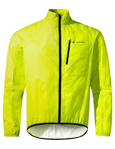 Vaude Drop III Regenjack neon geel heren