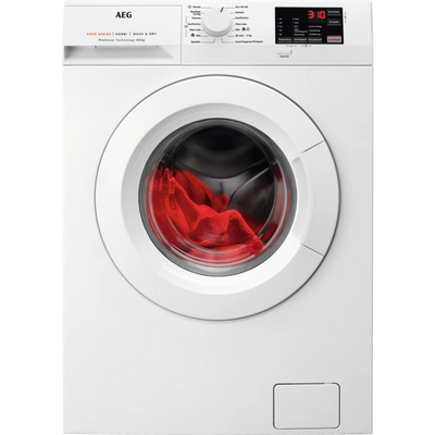 AEG L6WB86JW met display, Inverter Motor, Startuitstel