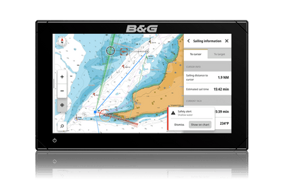 B&G Zeus S 9 kaartplotter