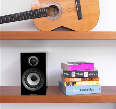 Bowers & Wilkins 707S2 zwart luidspreker boekenplank model