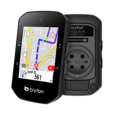 Bryton Rider S500 T GPS fietscomputer sensoren bundel zwart