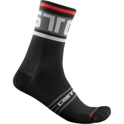 Castelli Prologo 15 fietssokken zwart