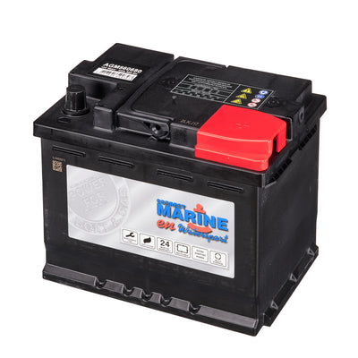 Correct Marine AGM560680 AGM Start Stop 12V 60Ah accu