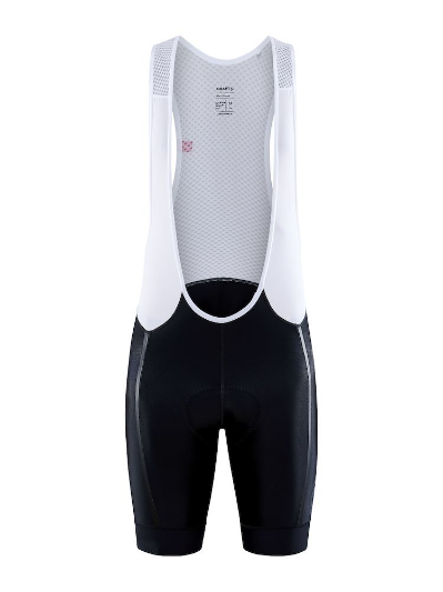 Craft ADV Endurance Bibshort fietsbroek kort zwart met wit heren