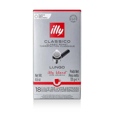 Illy Classico Lungo 18 stuks E.S.E. Servings