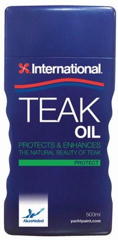 International Boatcare Teak Oil accentueert en beschermt de natuurlijke pracht van het hout