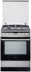 Inventum VFG6034WGRVS gasfornuis en elektra oven