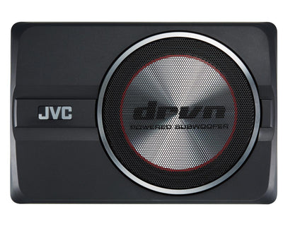 JVC CW-DRA8 compacte powered subwoofer, slechts 7,5 cm hoog