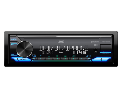 JVC KD-X482DBT autoradio met DAB+ tuner en vario kleuren verlichting