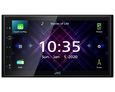 JVC KW-M565DBT Digitale multimedia radio met DAB+ tuner en Apple CarPlay