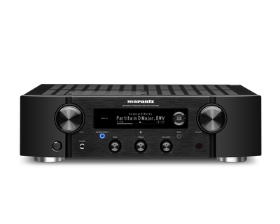 Marantz PM7000N/N1B Versterker met 2x60 watt bij 8 ohm en streaming mogelijkheden