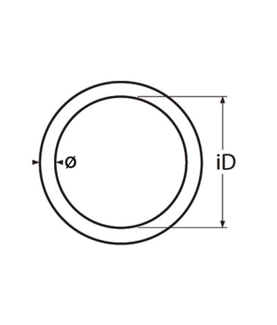 Marinetech Ring 4-30 mm Gelast en Gepolijst (2 stuks)