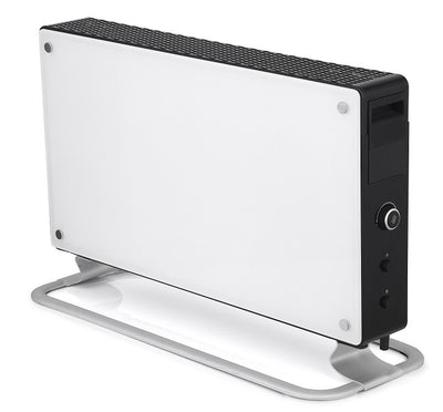 Mill SG2000GLASS draagbare ventitalor convector kachel met LED display