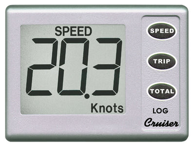 Nasa Cruiser Log en Snelheidsmeter met transducer