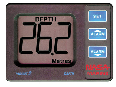 Nasa Target dieptemeter met transducer